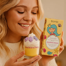 Shell-ebrations  Piped Candles