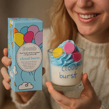Cloud Burst Pipped Candle