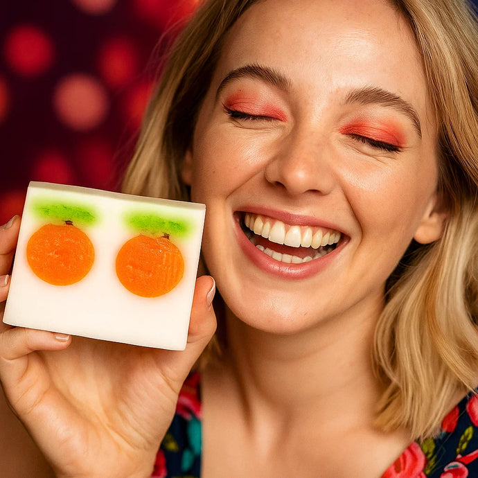 Tootie Fruitie Soap Sliced- Handmade Soap