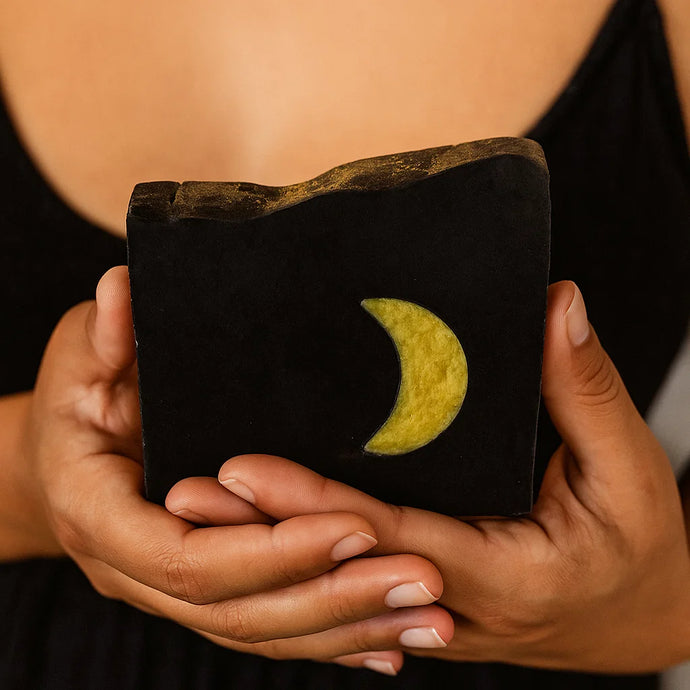 Dancing in the Moonlight Soap Sliced