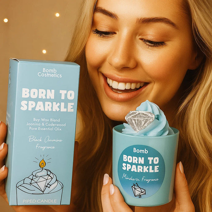 Born to Sparkle  Piped Candles