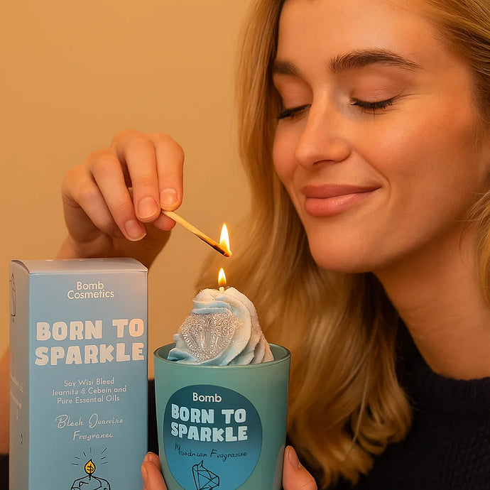 Born to Sparkle  Piped Candles