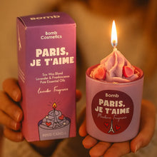 Paris, Je T'aime Piped Candle
