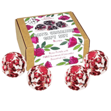 Rose Bath Creamer Gift Set