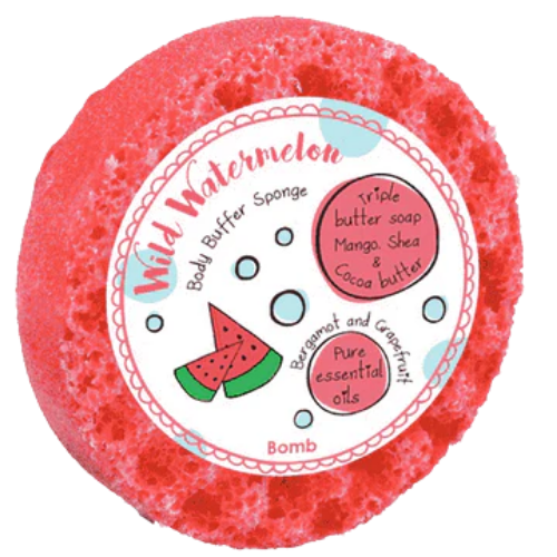 Wild Watermelon Body Buffer Sponge