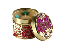 Vintage Velvet Tin Candle