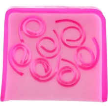 Pink Pamper Soap Sliced