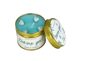 Thank You Tin Candle