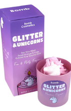 Glitter and Unicorns Piped Candle