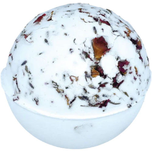 Rose Vegan Raw bath bomb