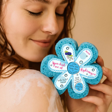 You Had Me At Hydangea Body Buffer Shower Sponge