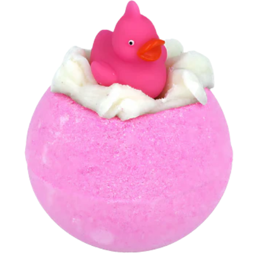 Pink Ducky Toy Bath bomb