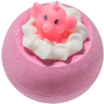 Pink Elephants & Lemonade Toy Bath bomb