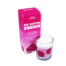 Big Button Energy Piped Candle
