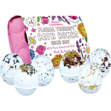 Bomb Raw Floral Therapy Bath Bombs Gift Pack