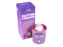 Glitter and Unicorns Piped Candle