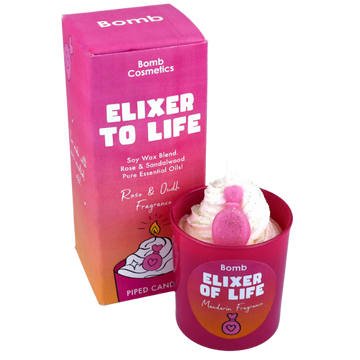Elixir of Life Piped Candle