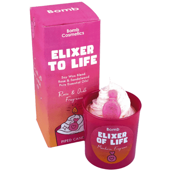 Elixir of Life Piped Candle