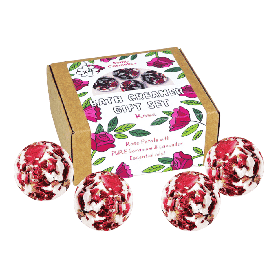 Rose Bath Creamer Gift Set