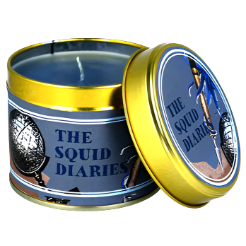 The Squid Diaries Tin Candle