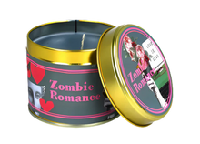 Zombie Romance Tin Candle