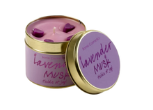 Lavender Musk Tin Candle