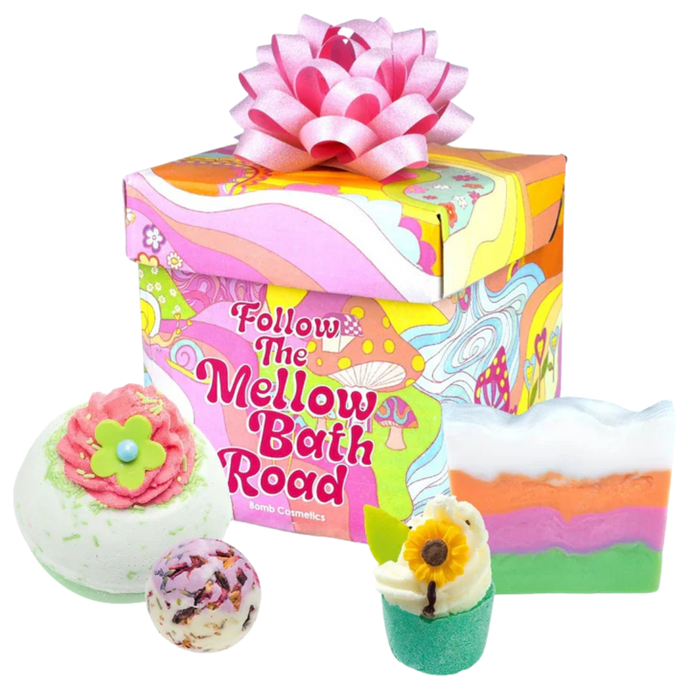 Follow the Mellow Bath Road Cube Bow Gift Pack