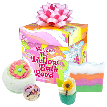 Follow the Mellow Bath Road Cube Bow Gift Pack