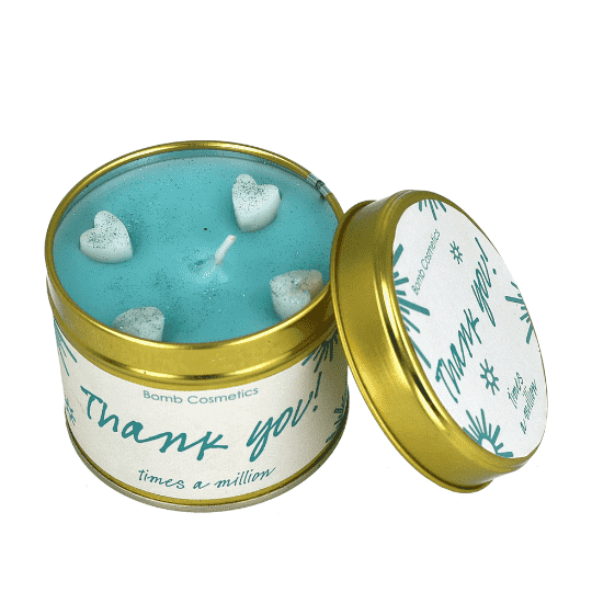 Thank You Tinned Candle