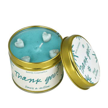 Thank You Tinned Candle
