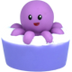 Octopi My Heart Toy Soap