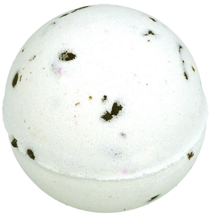 Vanilla Latte Vegan Raw bath bomb