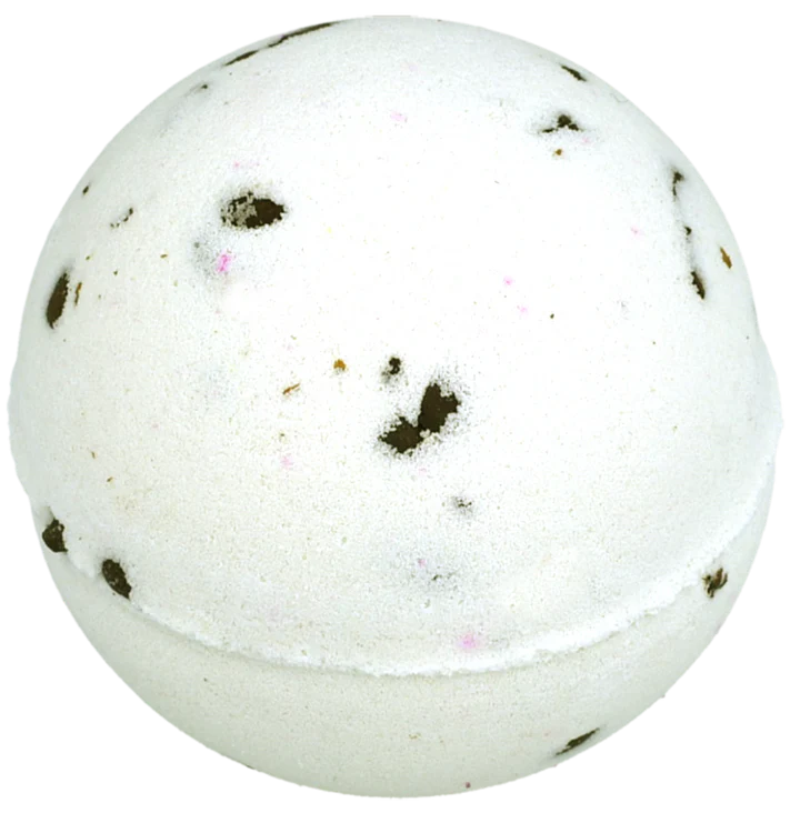 Vanilla Latte Vegan Raw bath bomb