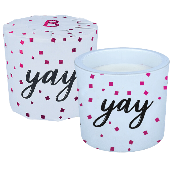 Yay Wrapped Candle