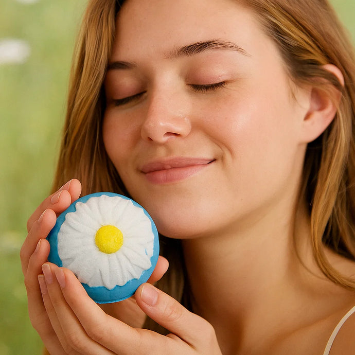 Daisy Chain Vegan Bath bomb RAW