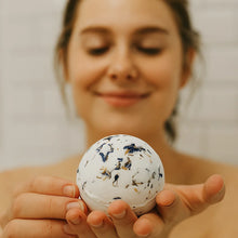 Cornflower Vegan Bath bomb Raw