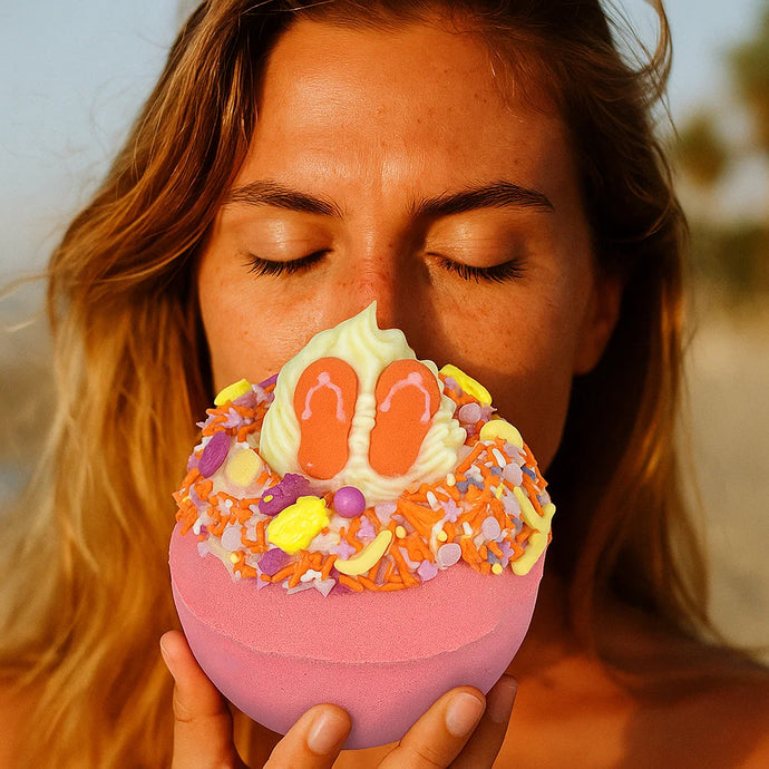 Girls Just Wanna Have Sun bath bomb