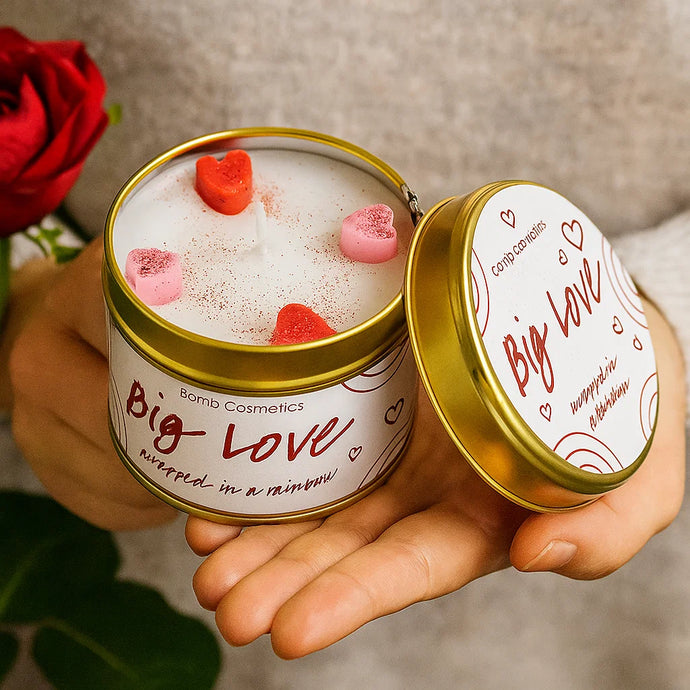 Big Love Tin Candle