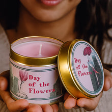 Day of the Flowers Tin Candle