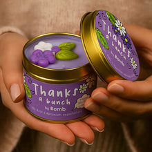 Thanks A Bunch Tin Story Candle