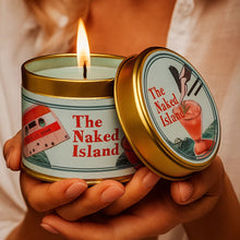 The Naked Island Tin Candle
