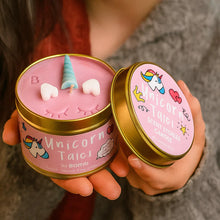 Unicorn Tales Tin Story Candle