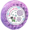 exfoliating body loofah containing shea butter and pure essential oils