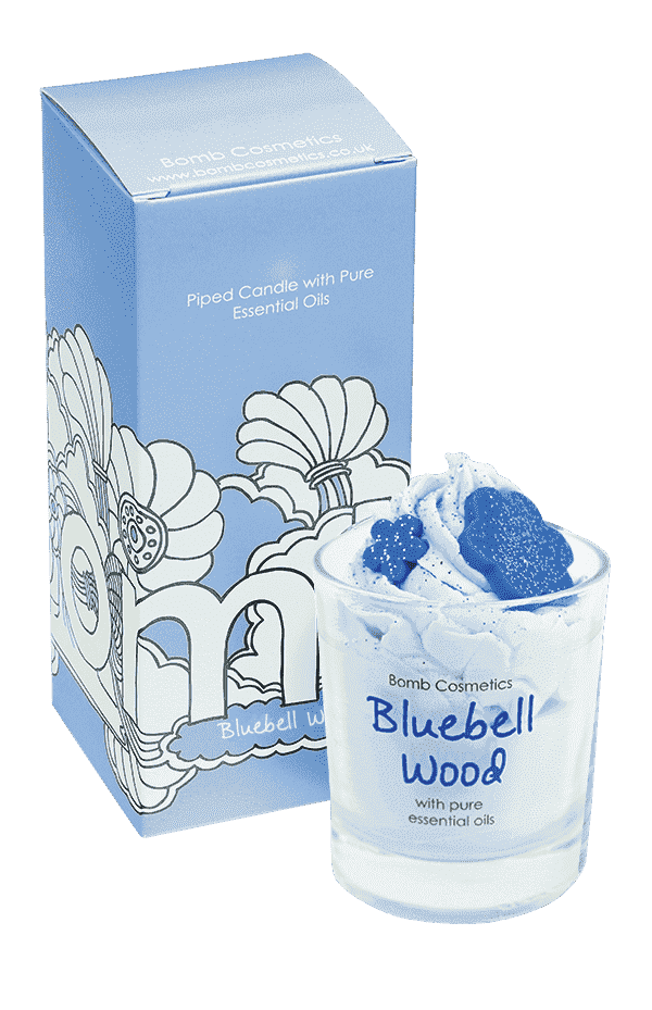 Bluebell Wood Piped Candles