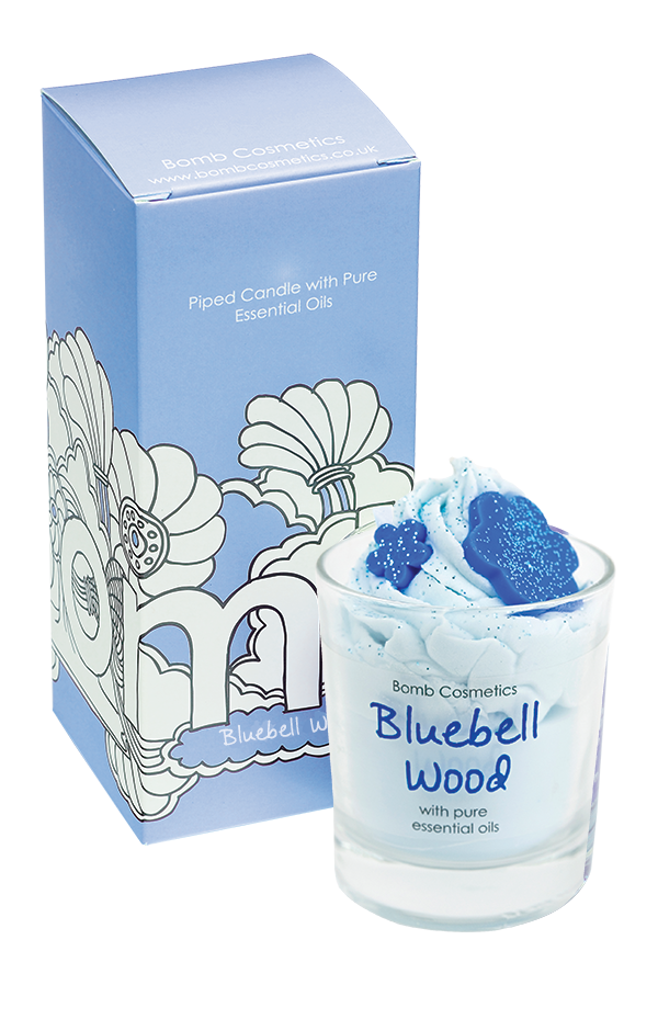 Bluebell Wood Piped Candles