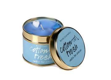 Cotton Fresh Tin Candle