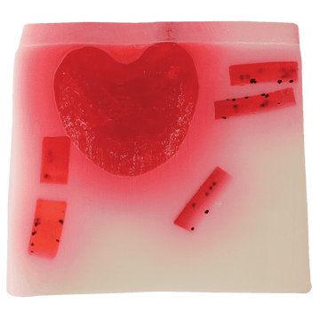 Crazy Cupid Soap Sliced