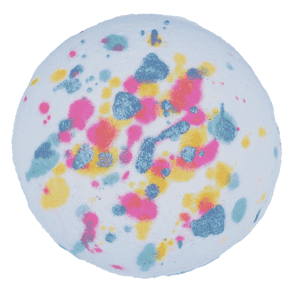 Five Colours In The Hair Bath bomb