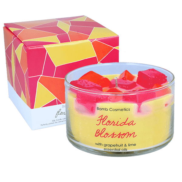 Florida Blossom Jelly Candle