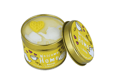 Welcome Home Tin Candle